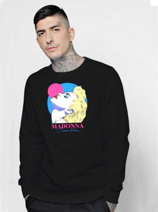 Madonna True Blue Art Cover Sweatshirt