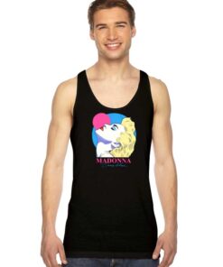 Madonna True Blue Art Cover Tank Top