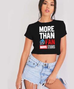 Marvel Avengers More Than A Fan Crop Top Shirt