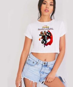 Marvel Studios Thor Ragnarok Logo Crop Top Shirt