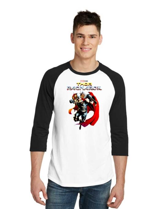 Marvel Studios Thor Ragnarok Logo Raglan Tee