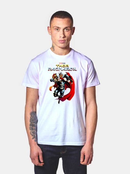 Marvel Studios Thor Ragnarok Logo T Shirt