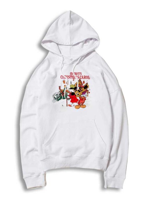 Mickey Mouse Christmas Carol Logo Hoodie