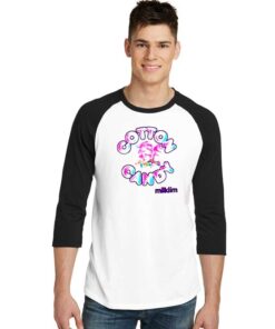 Milklim Cotton Candy Sweet Logo Raglan Tee