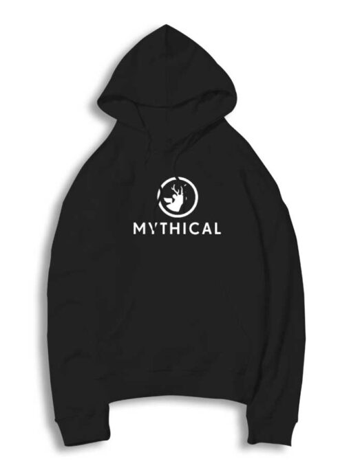 Mythical Creature White Logo Hoodie