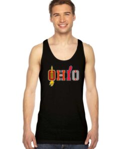 OHIO All Word Logo Tank Top