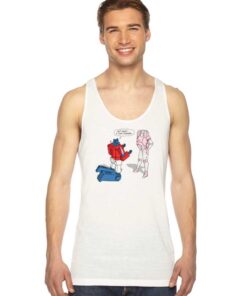 Optimus Prime Transformers Cartoon Tank Top