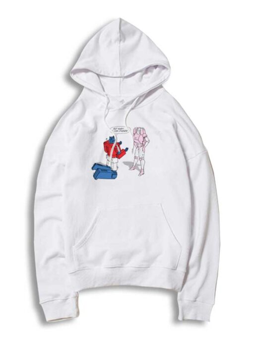 Optimus Prime Transformers Cartoon Hoodie