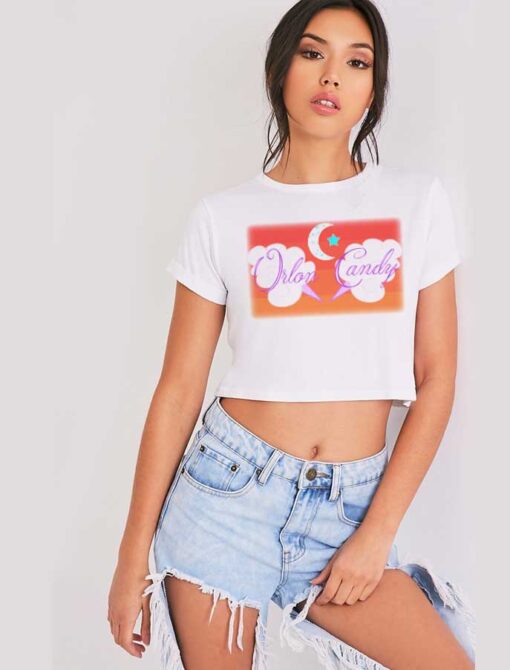 cotton candy crop top