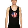 Ping Pong Ball American Flag Tank Top