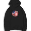 Ping Pong Ball American Flag Hoodie