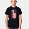 Ping Pong Patriotic USA Flag T Shirt