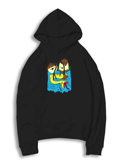 Princess Bubblegum's Rock Snake Cartoon Hoodie