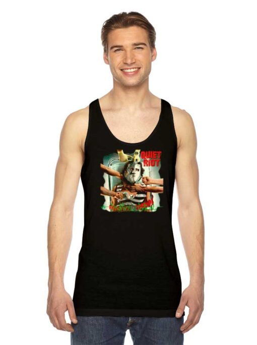 Quiet Riot Band Cover Art Tank Top