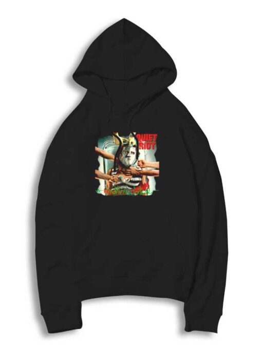 Quiet Riot Band Cover Art Hoodie