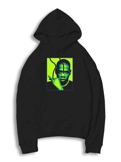 Rapper Jay-Z Photo Shot Retro Hoodie