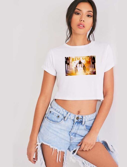 Rest In Peace King Von Heaven Crop Top Shirt