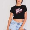 Retro Thermal Dr Pepper Logo Crop Top Shirt