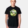 Rick and Morty Green Portal T Shirt