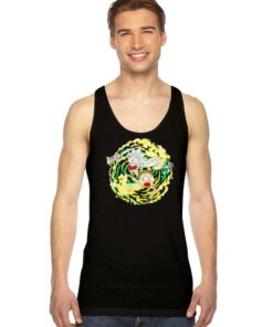 Rick and Morty Green Portal Tank Top