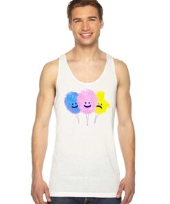 Sad Cotton Candy Not So Dandy Tank Top