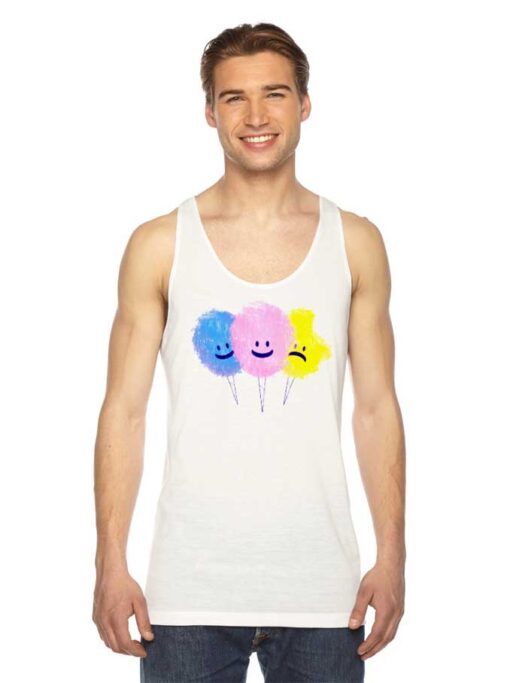 Sad Cotton Candy Not So Dandy Tank Top