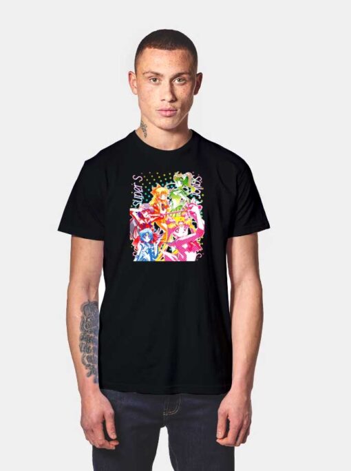 Sailor Dots Art Sailor Moon T Shirt