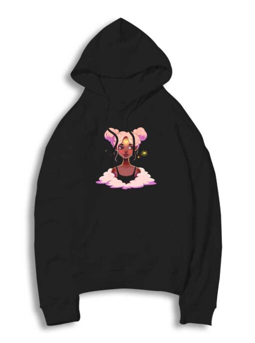 Sailor Moon Black Girl Tattoo Hoodie