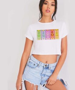 Sailor Moon Tarot Card Crop Top Shirt