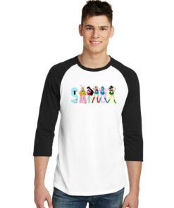 Sailor Moon x Spice Girls Raglan Tee