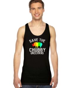 Save the Chubby Unicorns Rhino Tank Top