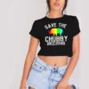 Save the Chubby Unicorns Rhino Crop Top Shirt