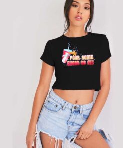 Soft Drink Pour Some Sugar On Me Crop Top Shirt