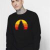 Solitary Pine Tree Sunset Sweatshirt