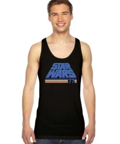 Star Wars Retro Slanted Logo Tank Top