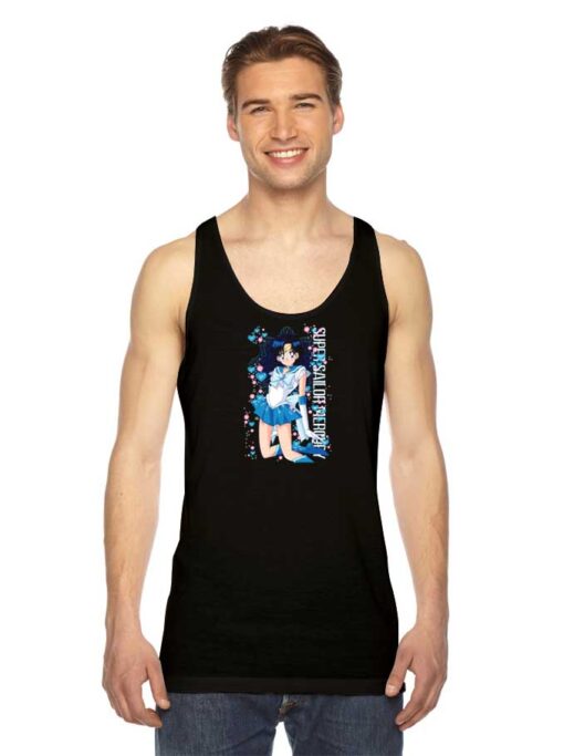 Super Sailor Mercury Anime Girl Tank Top