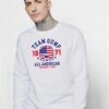 Team Gump All American Ping Pong 1971 Sweatshirt