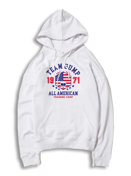 Team Gump All American Ping Pong 1971 Hoodie