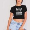 Team Tester Lifetime Member Legend Crop Top Shirt