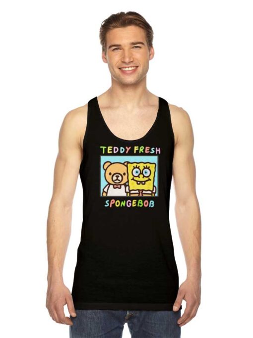 Teddy Fresh Spongebob Squarepants Photo Tank Top