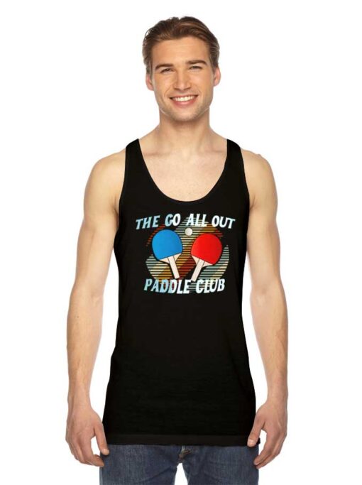 The Go All Out Paddle Club Ping Pong Tank Top