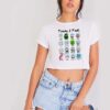 Today I Feel Rick Emotions Crop Top Shirt