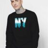 Urban New York City Skyline Statue Sweatshirt