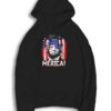 Abraham Lincoln 4th of July Merica Flag Hoodie