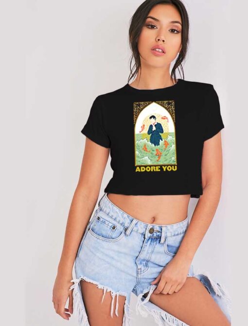 Adore You Fine Line Harry Style Crop Top Shirt