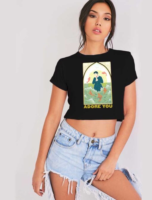 Adore You Ocean Fish Crop Top Shirt