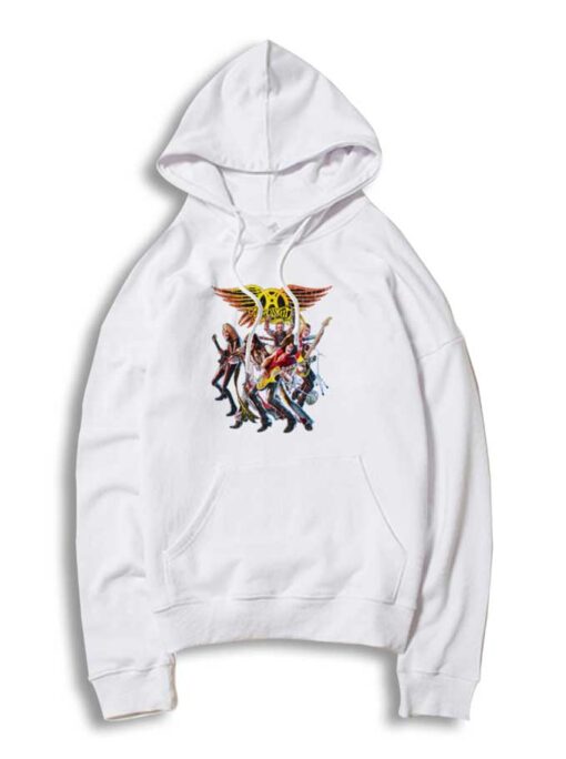 Aerosmith Band Cartoon Vintage Hoodie