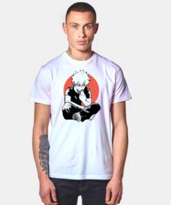 Bakugo Fries Anime Japanese Flag T Shirt