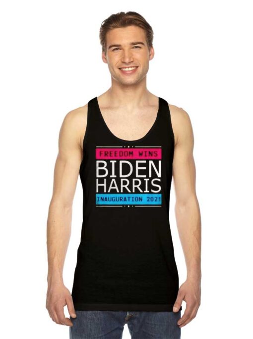 Biden Harris Inauguration Day 2021 Freedom President Tank Top