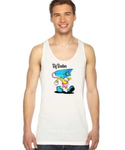 Big Brother Security Camera Cartoon Tank Top